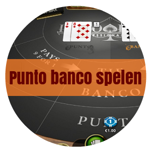 Online punto banco spelen